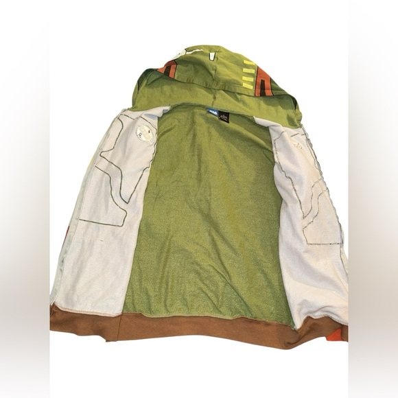 Star Wars Boba Fett Full Zip Hoodie Jacket – Adult Medium - Picture 4 of 8
